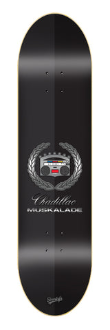 Shorty's Muskalade Black LIMITED Re-issue 8.25" Deck.