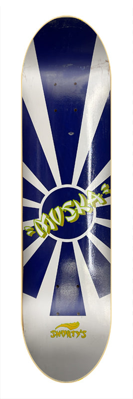 Shorty's Vintage Blue Muska Sun 7.50" Deck #1