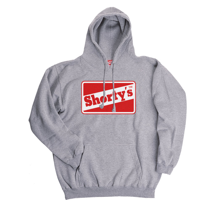 Vintage 90s Shorty’s Skateboards Hardware Box Logo Gray Sweatshirt Sz selling M